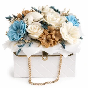 Flowerbox w torebce Soy Candles Lori